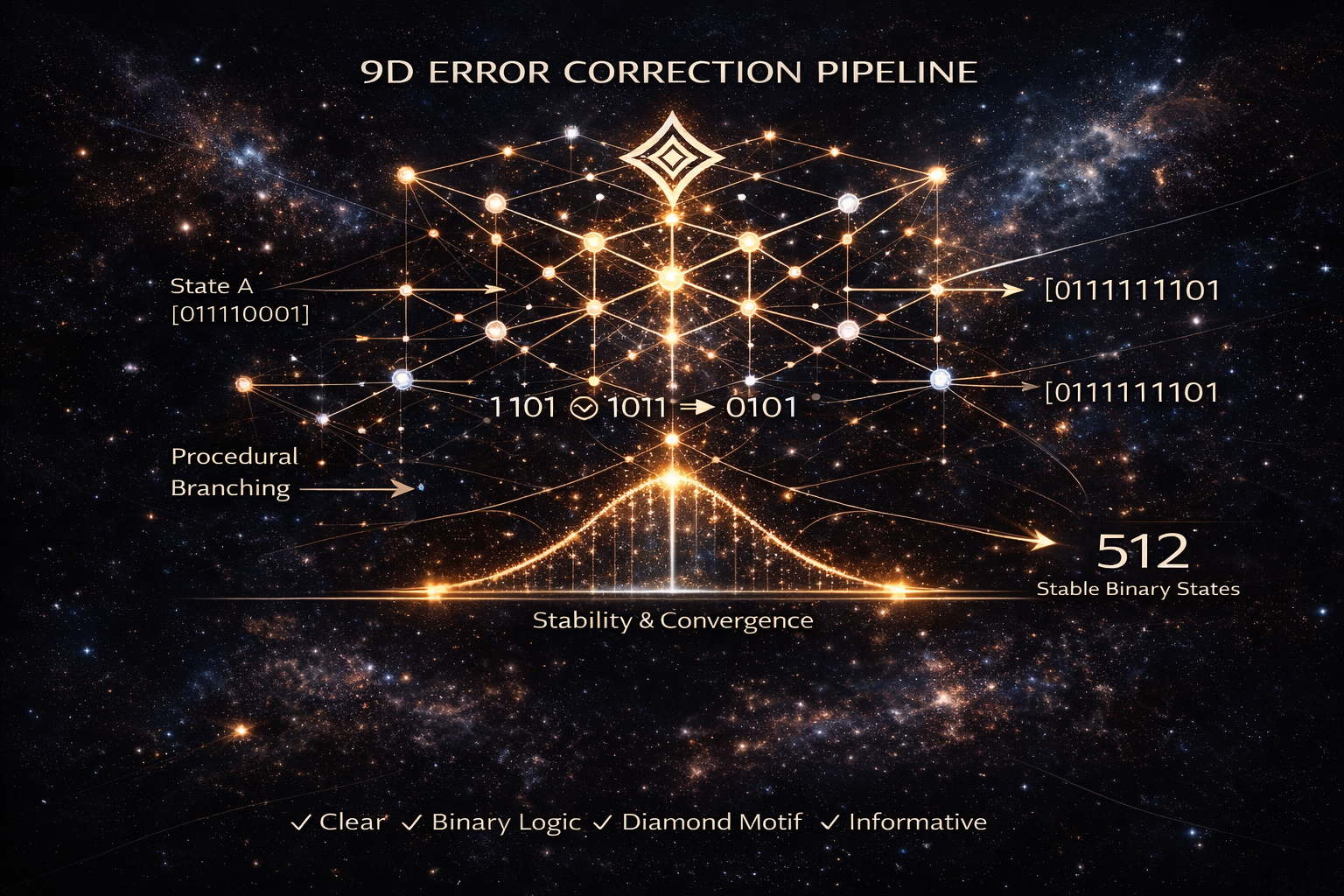 9D Error Correction Pipeline